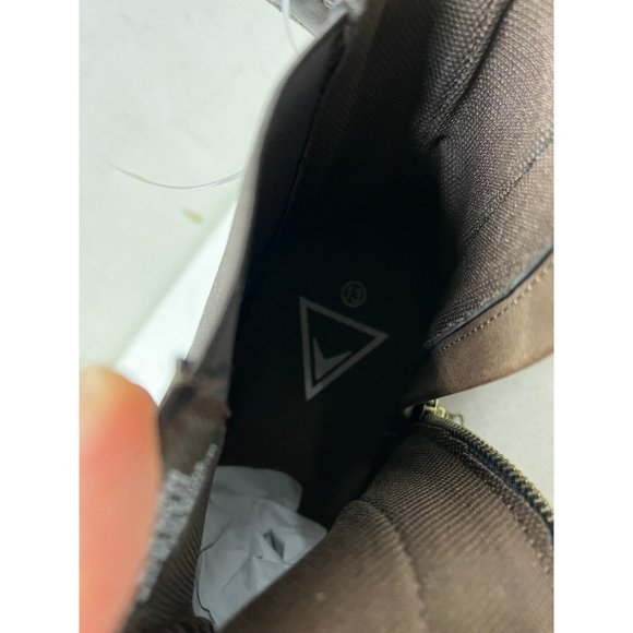 Vance Co. Pratt Boots Men's WD 13 Brown Faux Leather Side Goring Zipper Closure - Picture 6 of 12